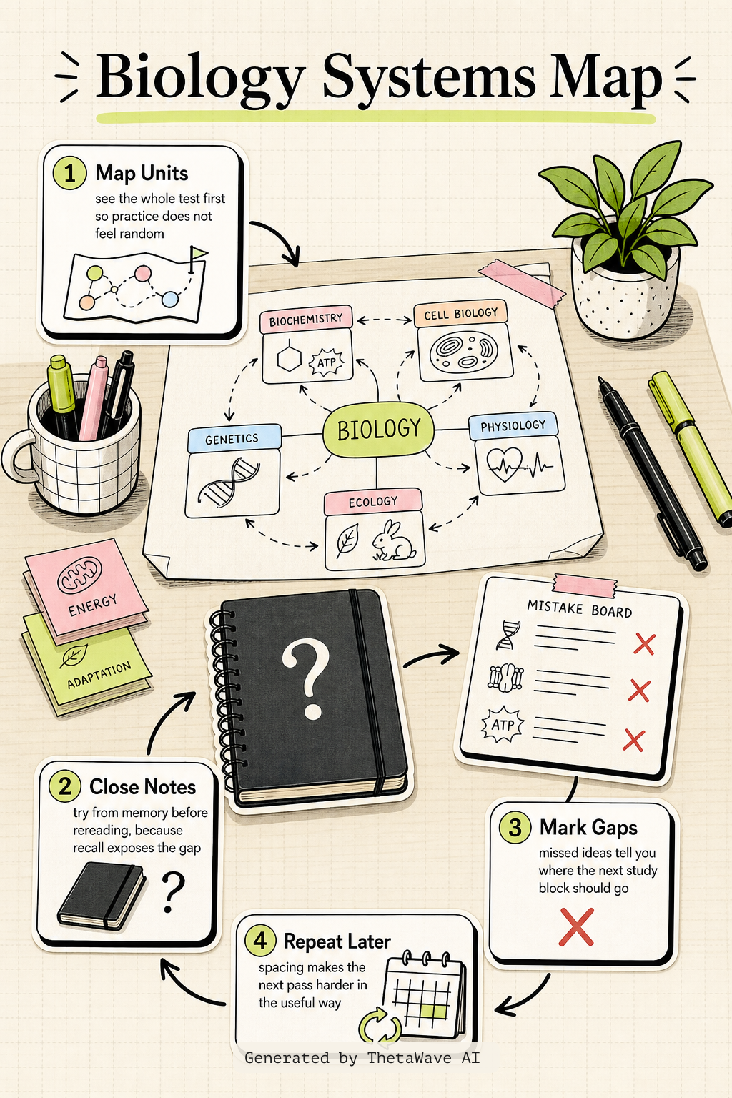 Infographic for 2.5 Hour MCAT Biology Comprehensive Course [MilesDown]