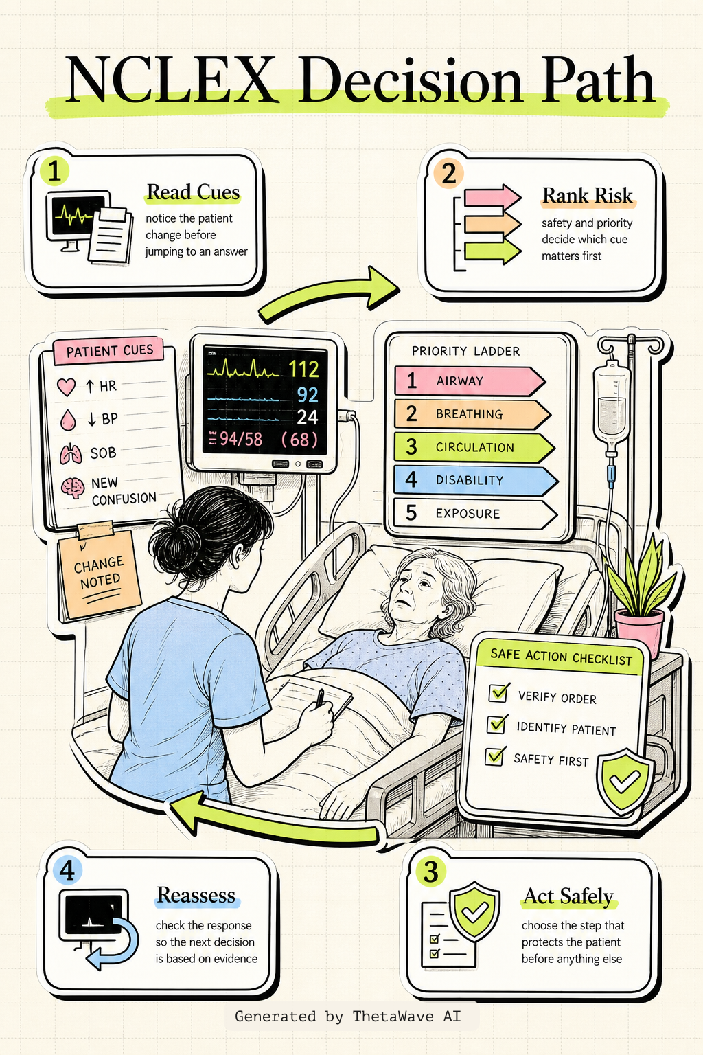 Infographic for 2-Hour Ultimate NCLEX Mastery Course