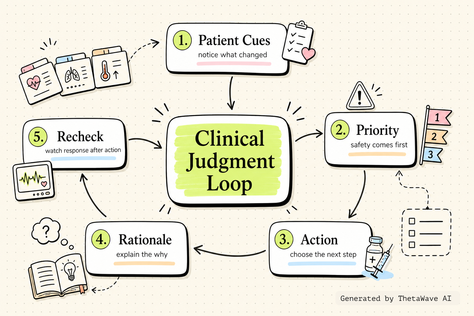 Mind map for 2-Hour Ultimate NCLEX Mastery Course