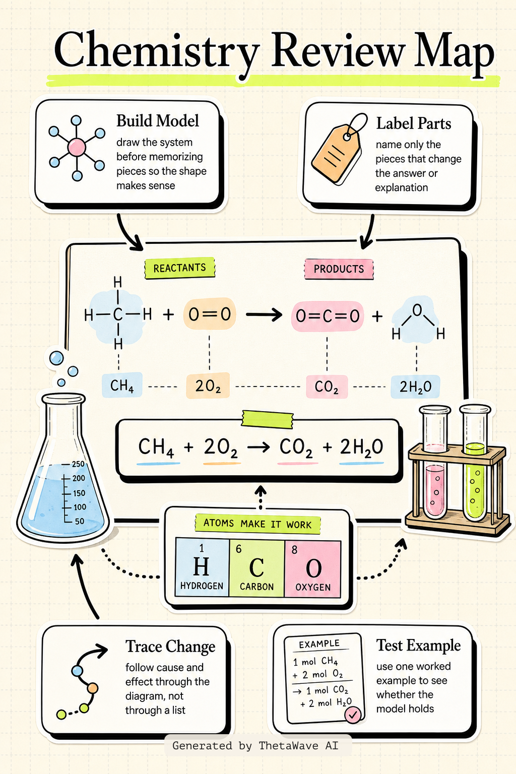 Infographic for 2026 AP Chemistry Exam Review