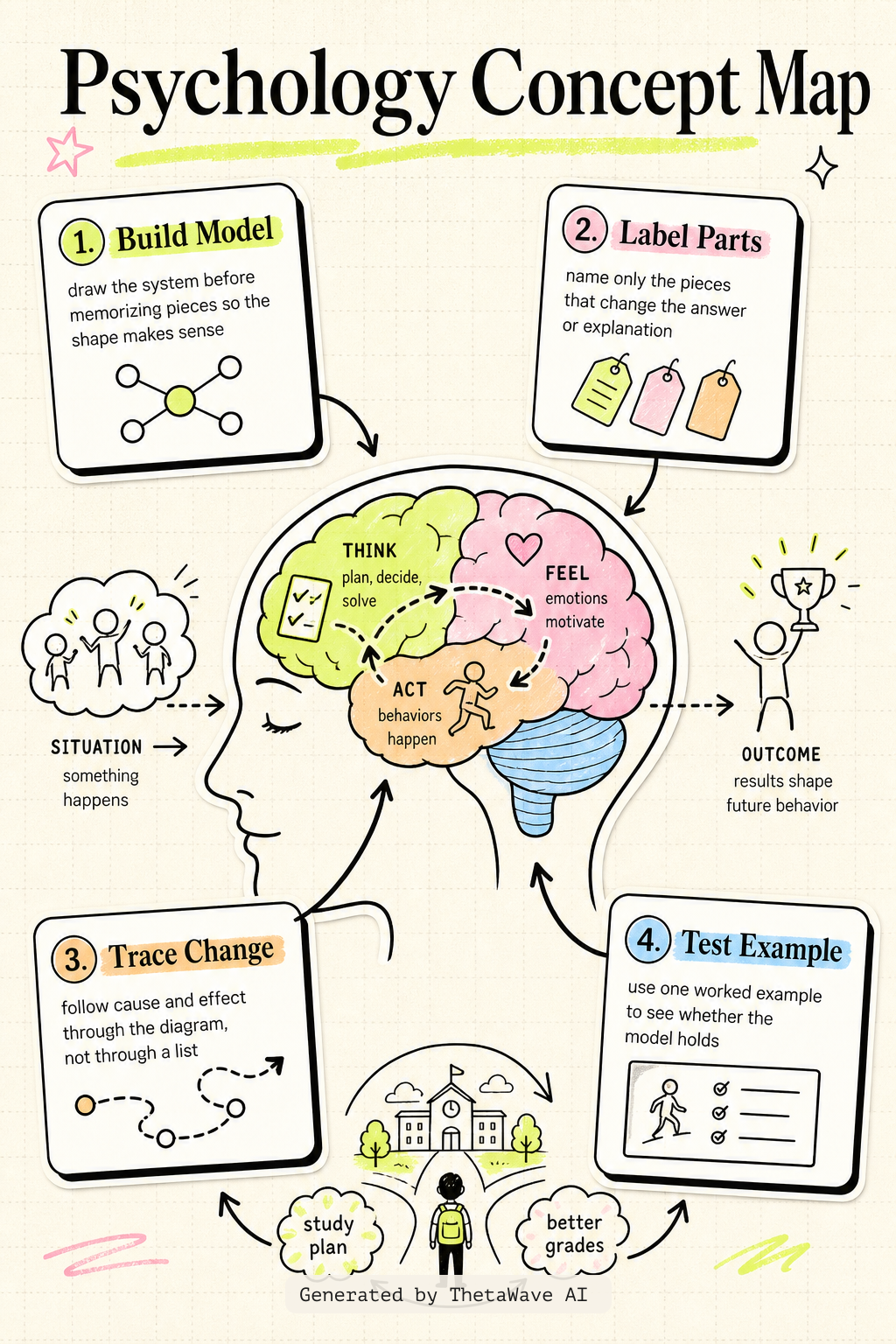 Infographic for 2026 AP Psychology Full Exam Review
