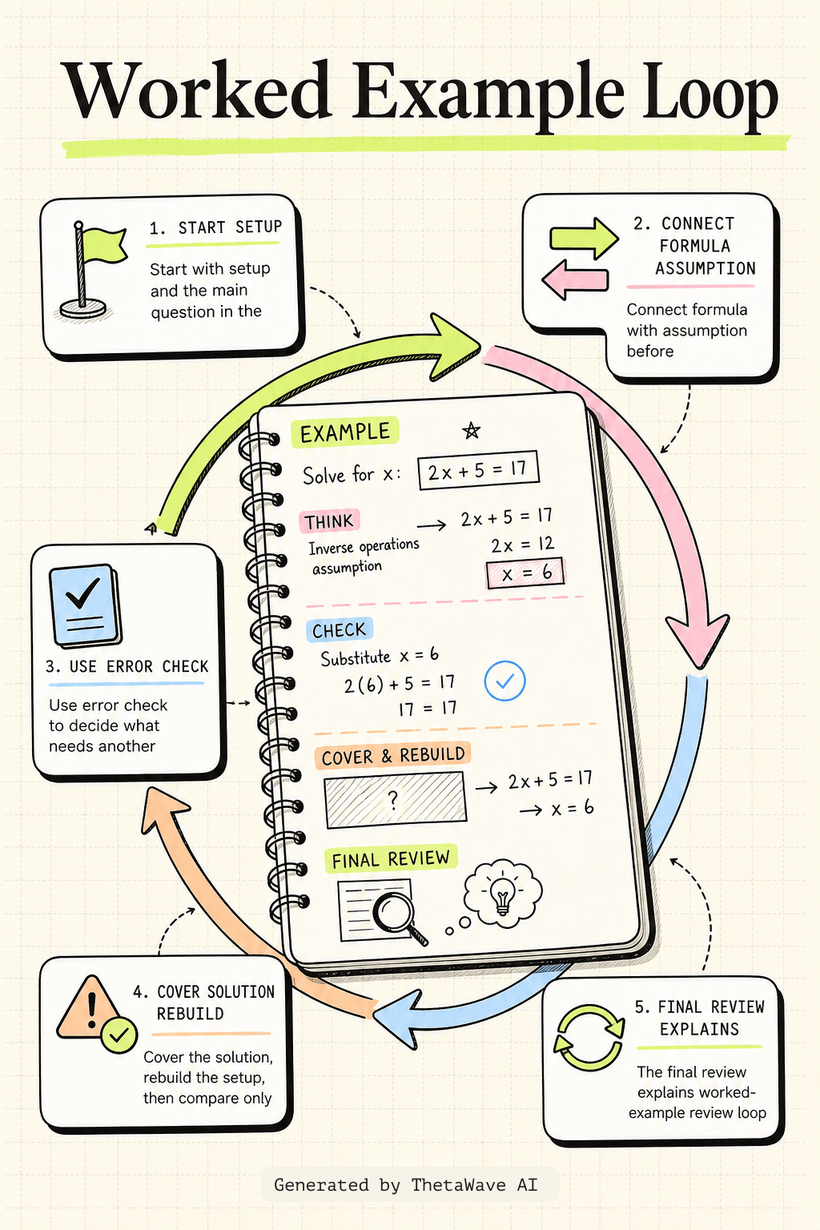 Infographic for Algebra Final Exam Review
