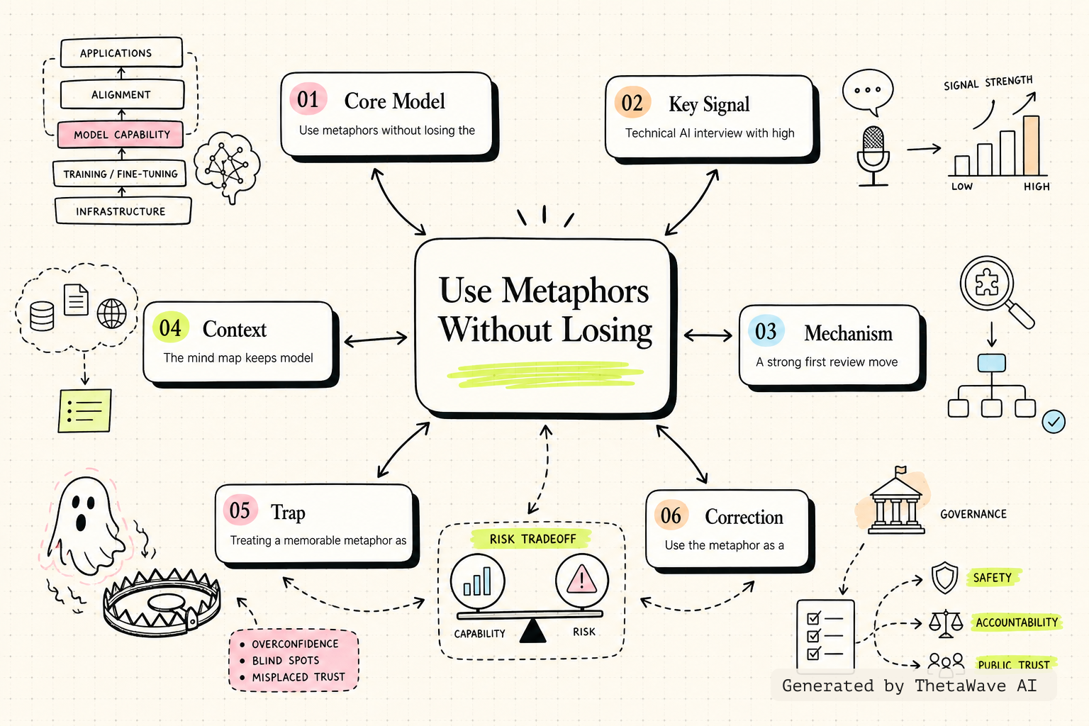 Mind map for Andrej Karpathy — “We’re summoning ghosts, not building animals”