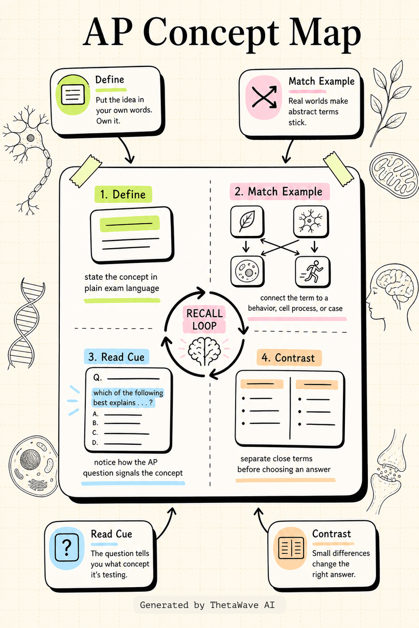 Infographic for AP Biology - The Final Review