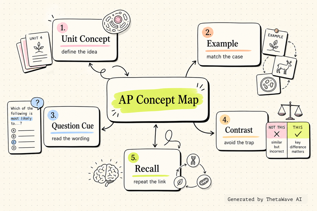 Mind map for AP Biology - The Final Review