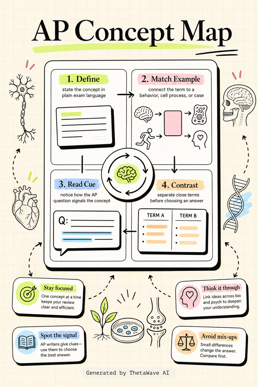 Infographic for AP Psychology Unit 2 Review [Everything You NEED to Know]
