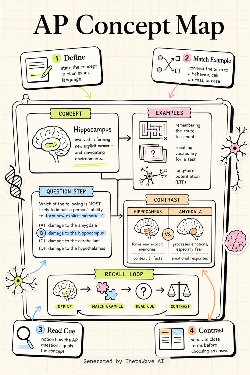 Infographic for AP Psychology Unit 2 Summary