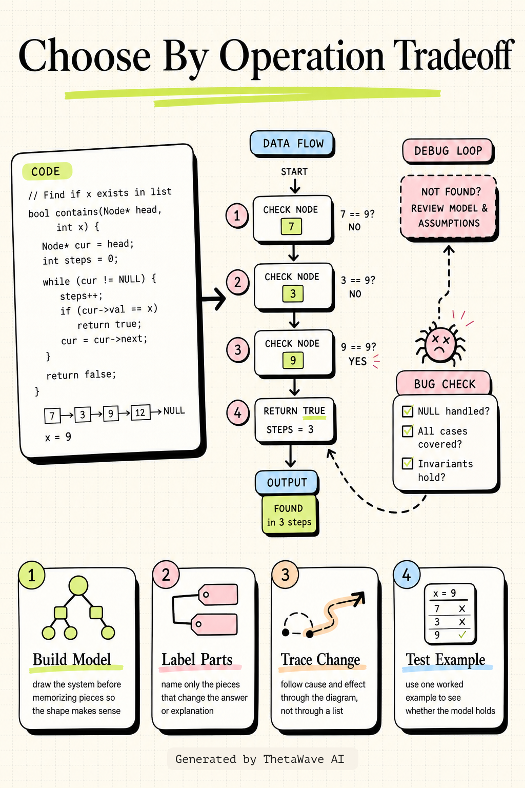 Infographic for Data Structures Easy to Advanced Course - Full Tutorial from a Google Engineer