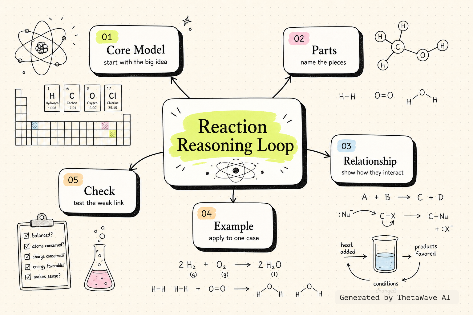 Mind map for GENERAL CHEMISTRY explained in 19 Minutes