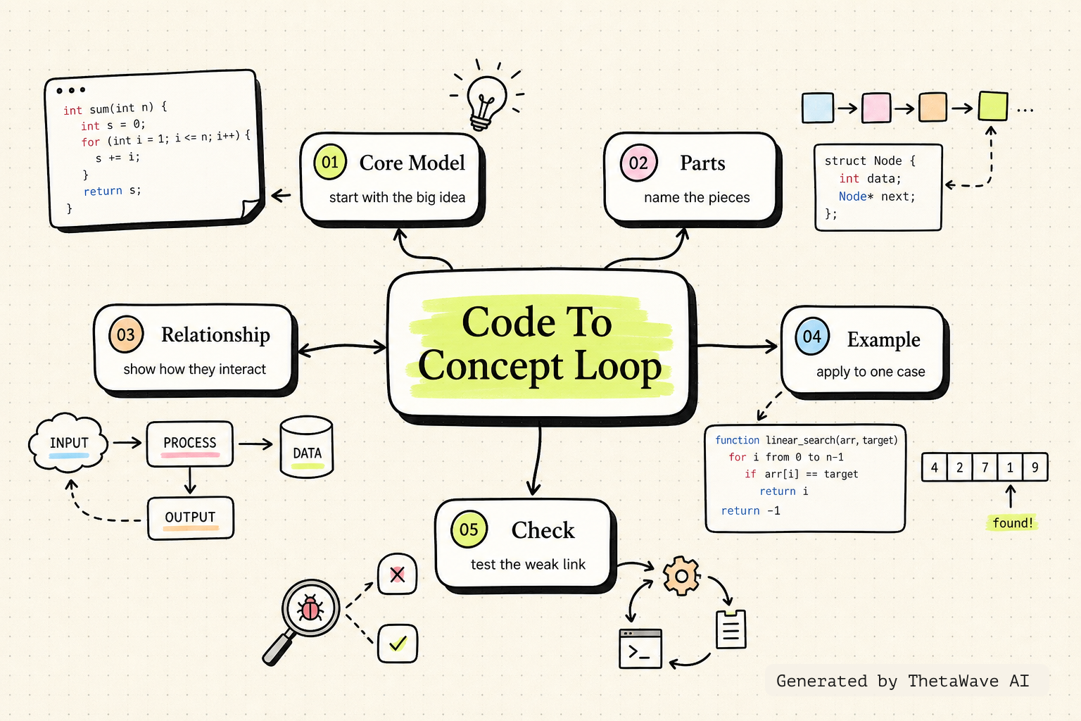 Mind map for Harvard CS50 – Full Computer Science University Course