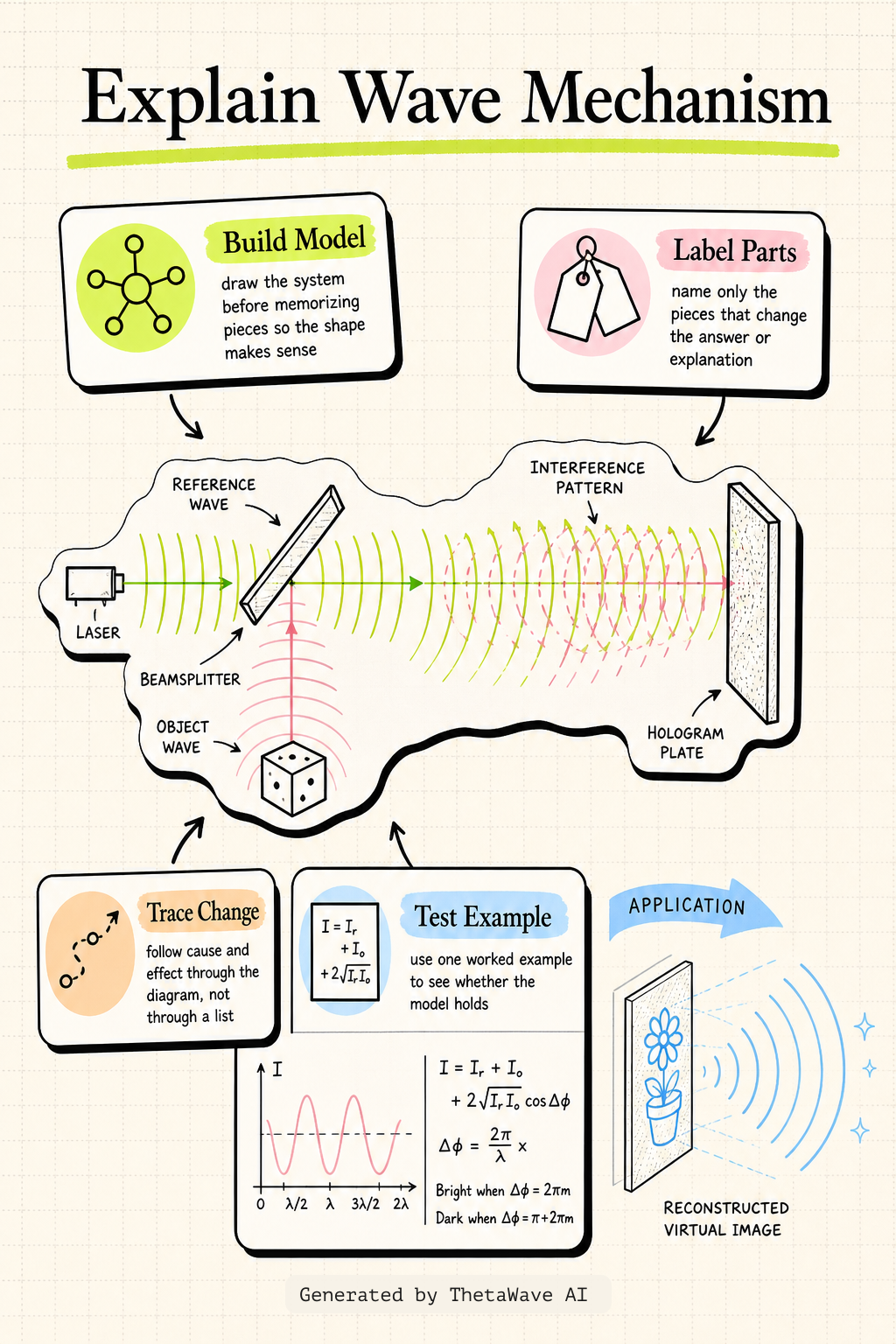 Infographic for How are holograms possible?