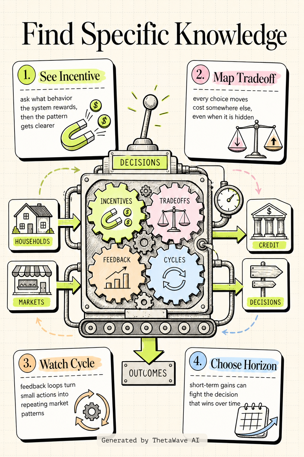 Infographic for How to Get Rich