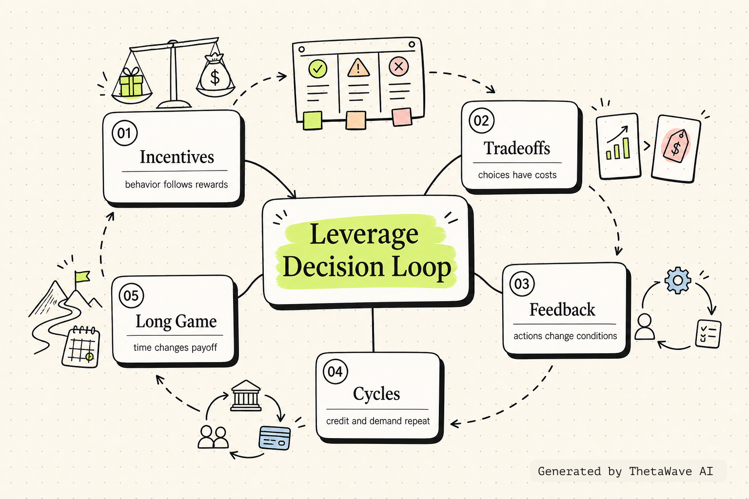 Mind map for How to Get Rich