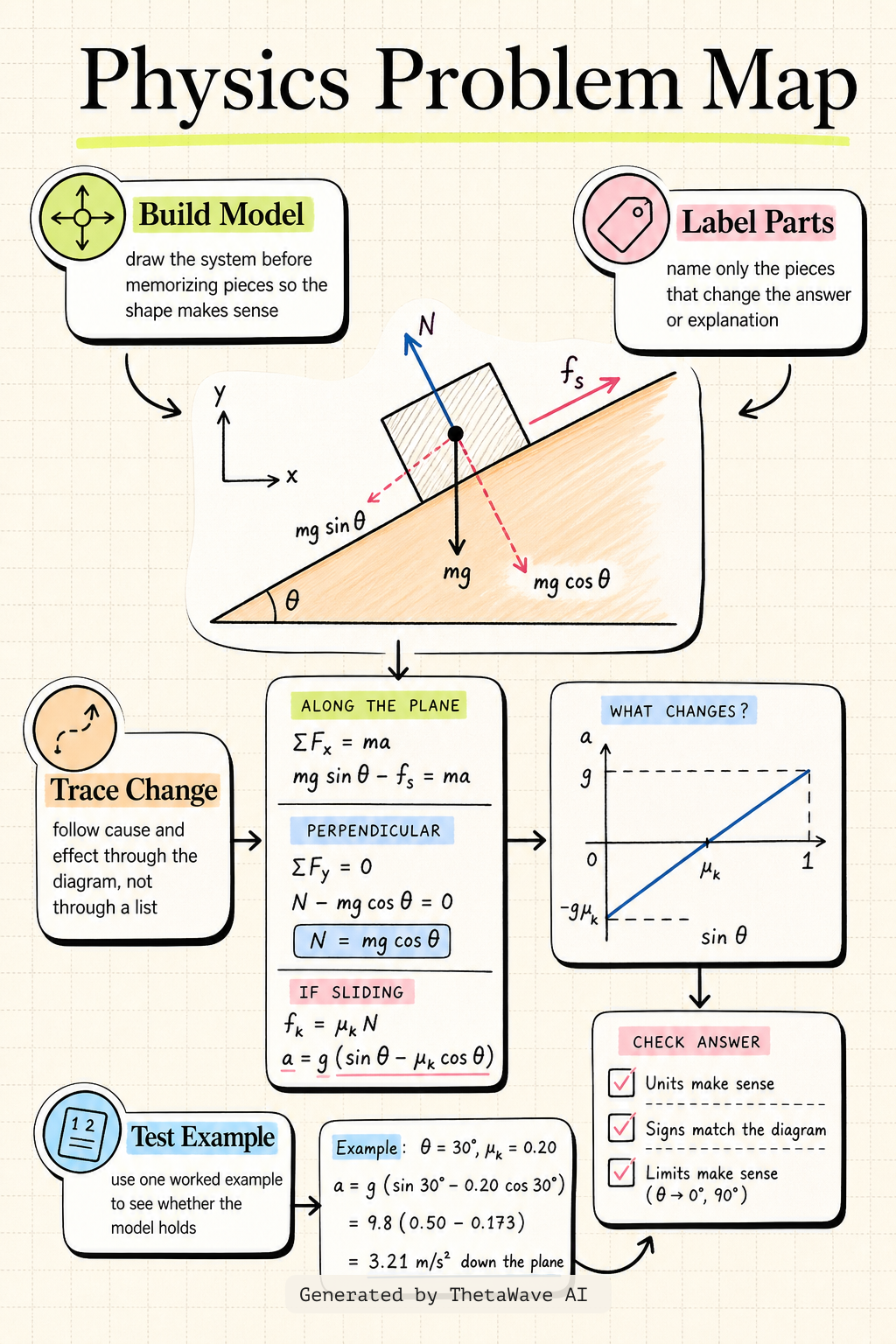 Infographic for How to study PHYSICS so FAST