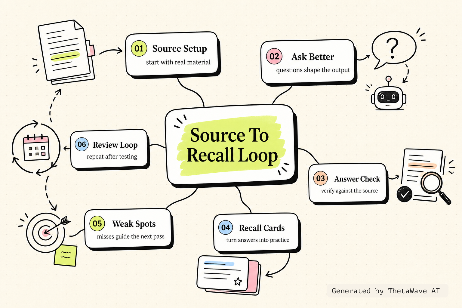 Mind map for I Used ChatGPT for 7 Days to Study – It Actually Worked!