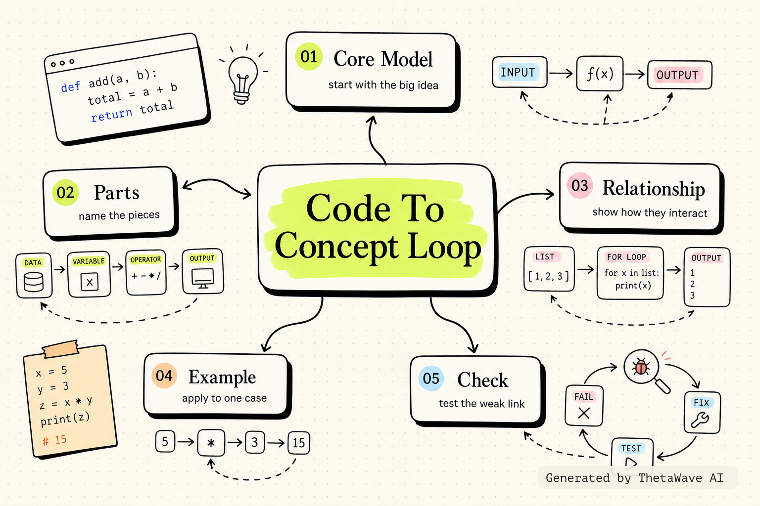 Mind map for Learn Python - Full Course for Beginners [Tutorial]
