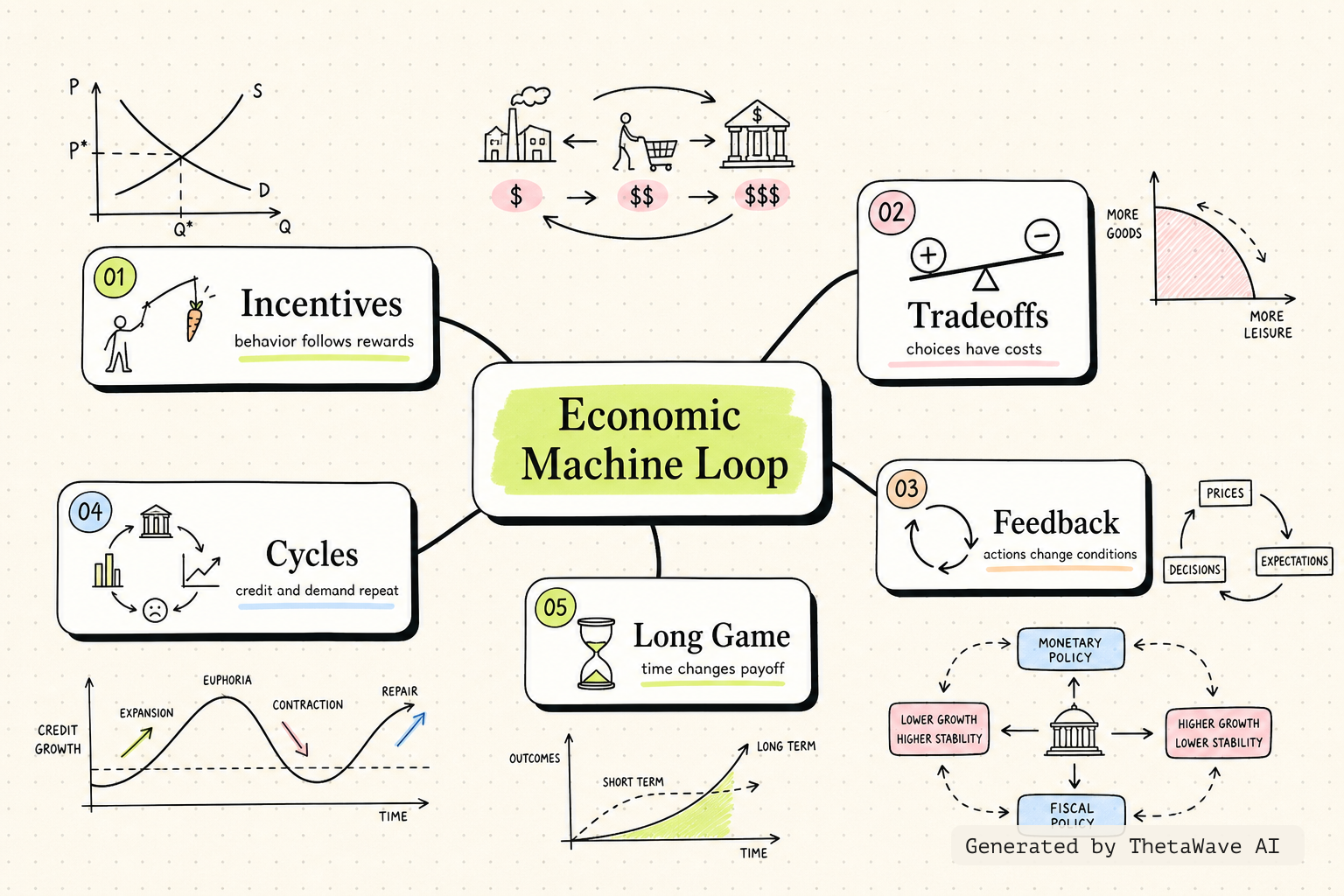 Mind map for Macroeconomics- Everything You Need to Know