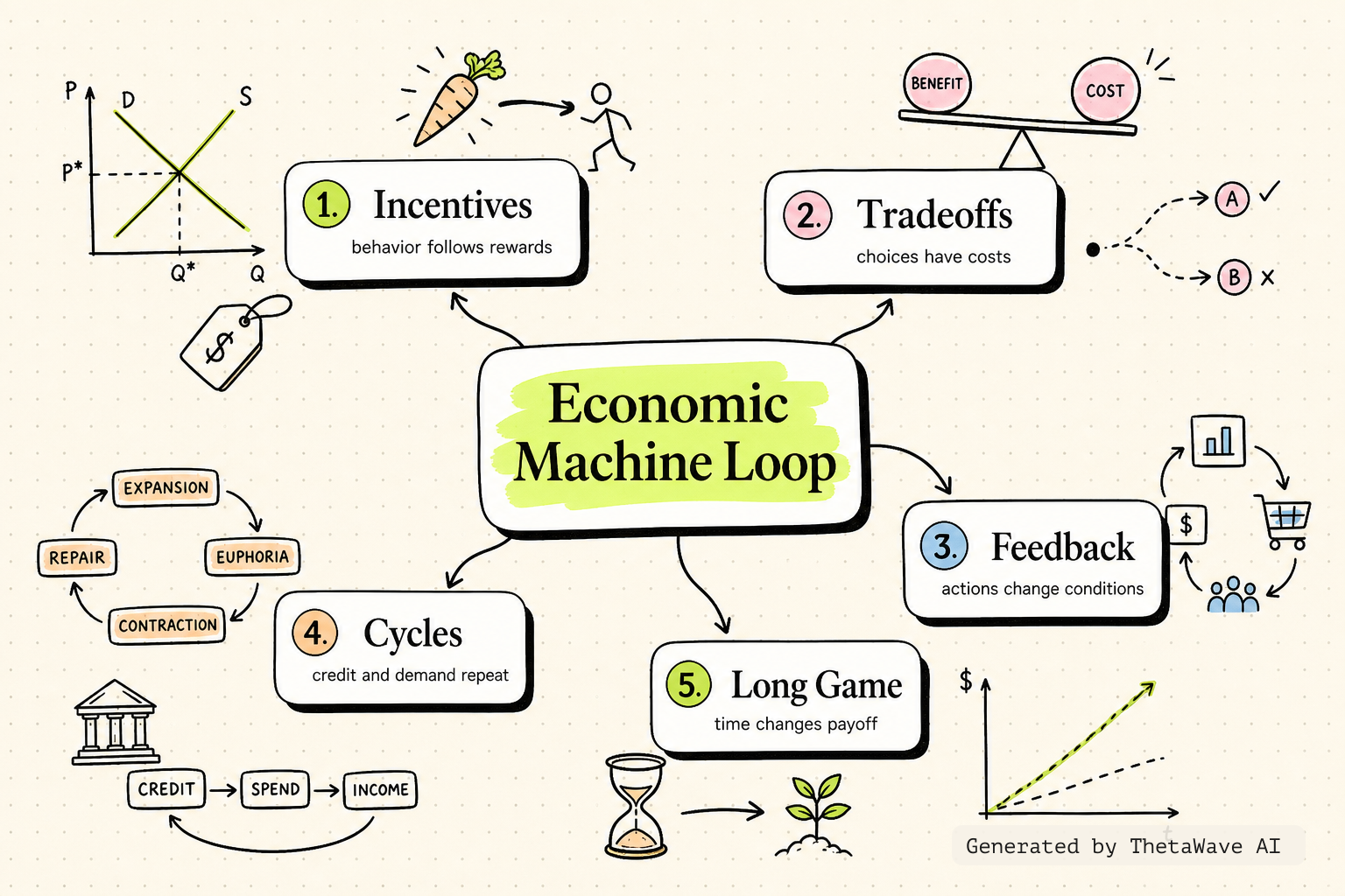 Mind map for Microeconomics- Everything You Need to Know