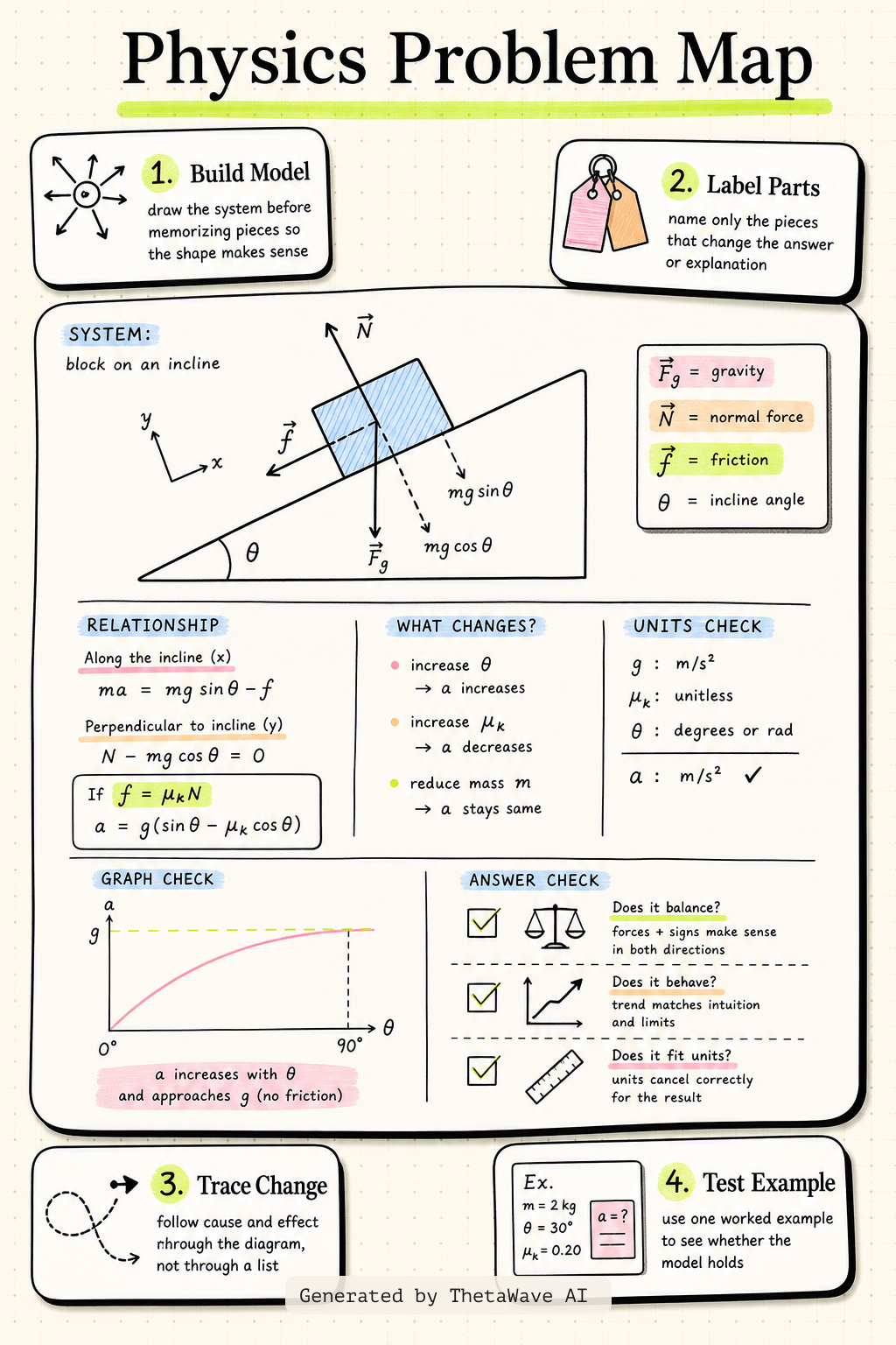 Infographic for Physics - Basic Introduction