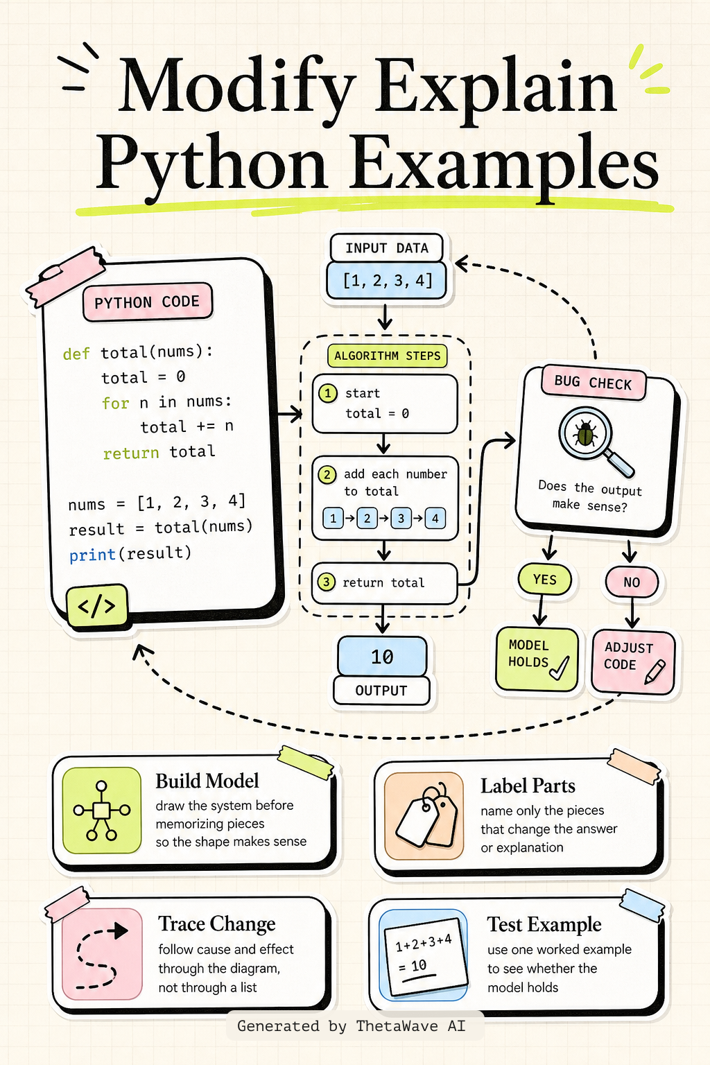Infographic for Python Full Course for Beginners
