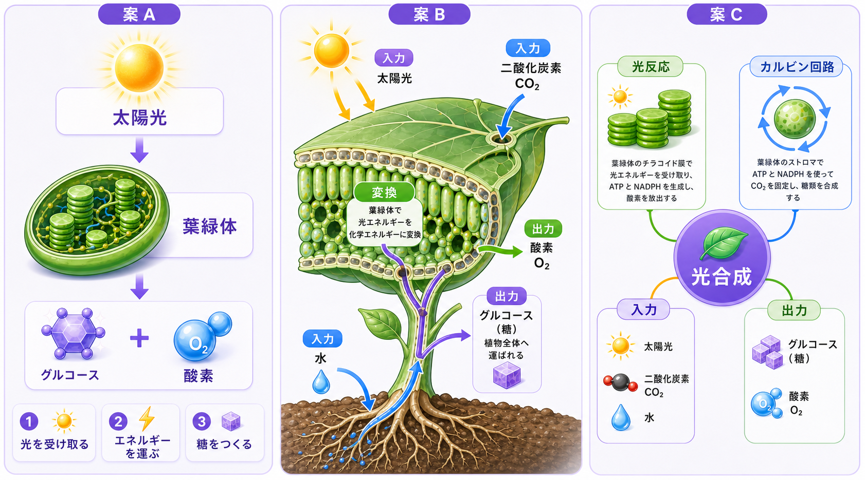 光合成を1枚で理解